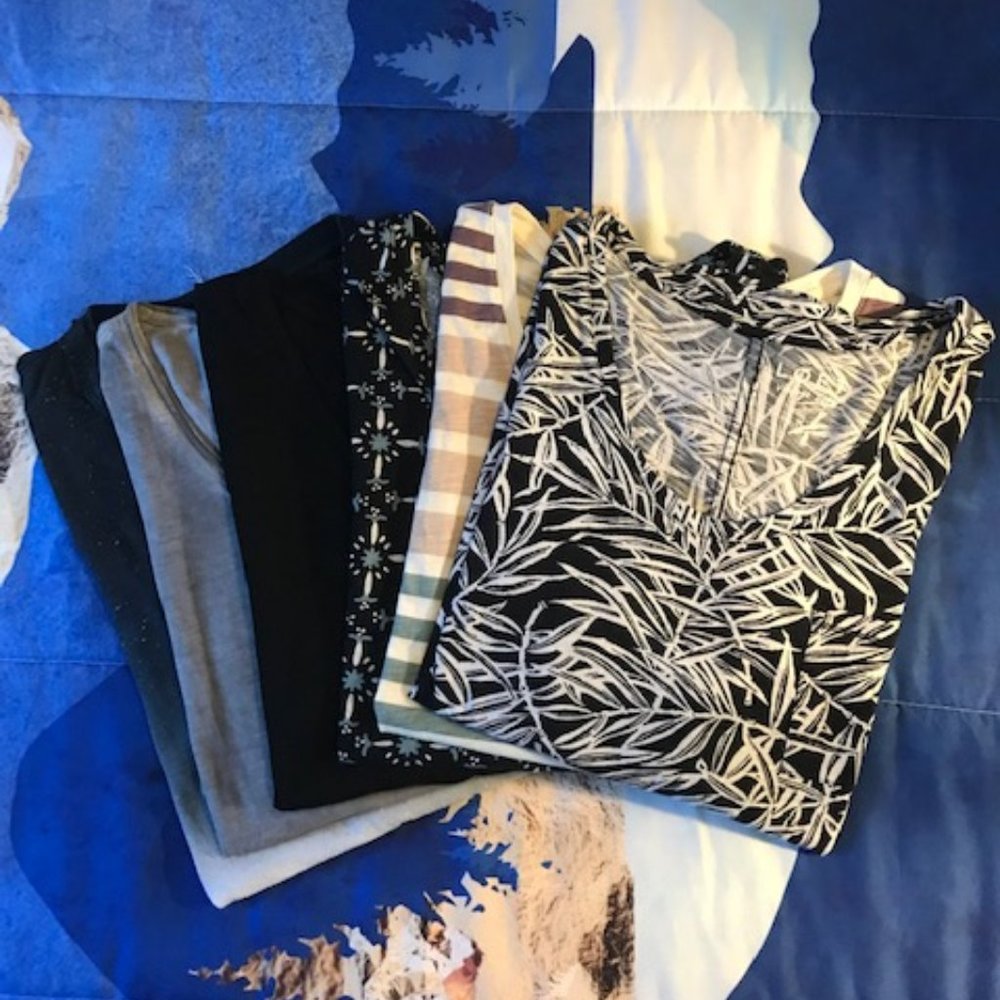 Lot of 6 Women's T-Shirts - Size M - Banana Republic, LOFT, BDG Urban Outfitters